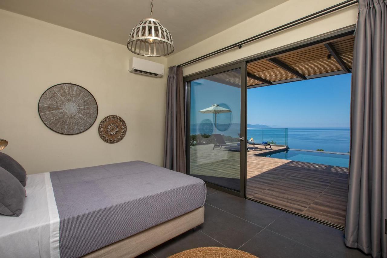 Brand New Villa Lefka With Private Pool At Platies Plateies Zewnętrze zdjęcie
